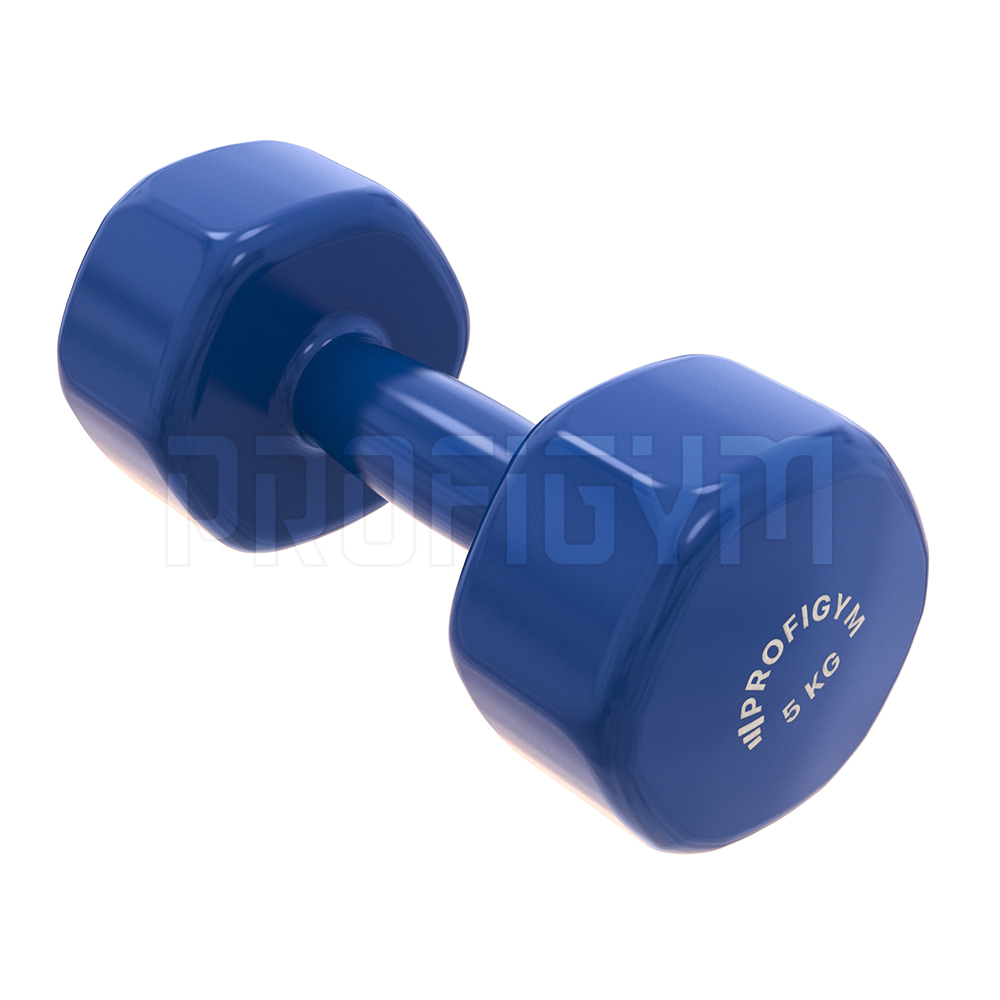 Гантель виниловая 5 кг